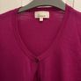 Linea Merino Wool Cardigan Size L(14) Image 2