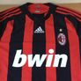 AC MIlan Jersey. Season 2008/2009. Official Adidas Home Jersey. Authentic Original From 2008. Not A Modern Day Remake. Image 5