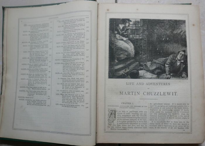 Vintage Charles Dickens,  The Life And Adventures Of Martin Chuzzlewit