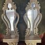 Pair of ornamental wall candle holders Image 2