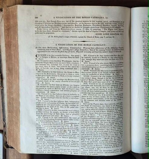 James A. M Namara. Controversial Rhemish Bible. Ireland, Cork City, 1818. The New Testament, Translated From The Latin Uulgate, First Published At The English College, At Rheims, A. D. 1582