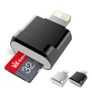 Aluminium Alloy Apple Lightning (8 Pin) OTG TF (Micro SD/SDSC/SDHC/SDXC) Mini Card Reader Adapter (Brand New/Warranty) Image 2