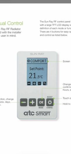 Brand New Atc Sunray RF1800