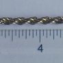 Vintage Gold Plated Twisted Rope Chain Bracelet length 7,5" Image 10