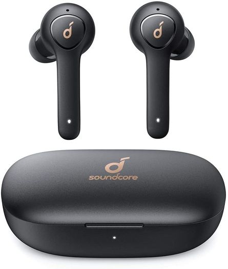 Anker Soundcore Life P2 True Wireless Earbuds with 4 Microphones, cVc 8.0 Noise Reduction, Graphene Drivers for Clear Sound, USB C, 40H Playtime, IPX7 Waterproof, Wireless Earphones for Work, Travel