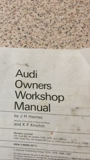 Audi Owners Workshop Manual