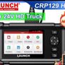 Launch 129HD Diagnostic for  coaches ,machinery, diggers, plants, dumpers, commercial truck 24v Image 6