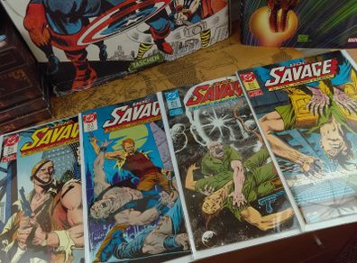 Doc Savage ! Full Run ! 4 Issues ! First printings ! 1987 ! by DC Comics !