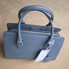 David Jones blue bag