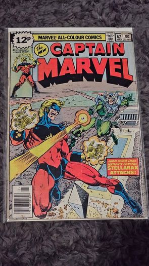 Captain Marvel Comics Lot Bundle