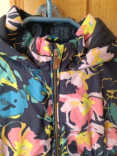 Stunning girls Ted baker floral spring jacket raincoat ?  5