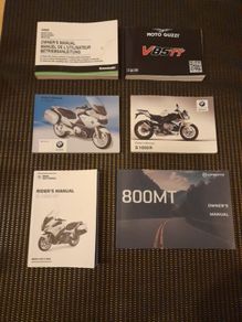 Motorcycle Owner's Manuals