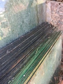 Collection of glass panels - various sizes