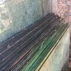 Collection of glass panels - various sizes