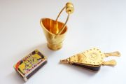 Vintage dolls house fireside bundle