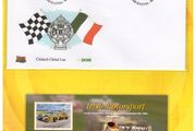 2001 Ireland Pole Position A History of Irish Grand Prix Racing. Contains Irish Motorsport Stamp Booklet, Irish Motorsport Set on First Day Cover &amp; Centenary of the Royal Irish Automobile Club: Jordon Miniature Sheet
