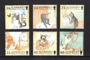 1996 Alderney Cats Commemorative Stamps Mint Never Hinged (MNH)