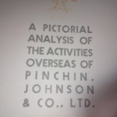 Paint company history::Through Four Reigns, Pinchin, Johnson & Co, Ltd