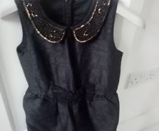 NEXT girls Christmas playsuit