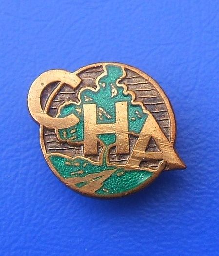 Co-Operative Holidays Association (CHA) - membership badge (1960's)