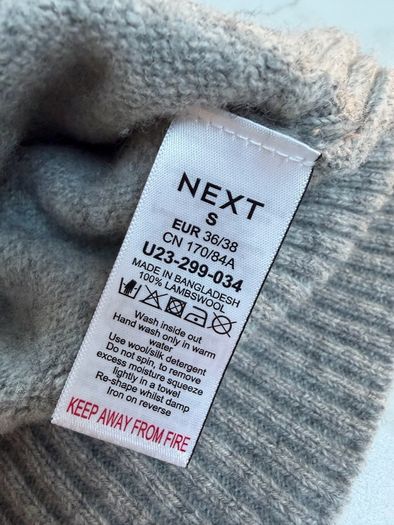Next 100% wool sweater