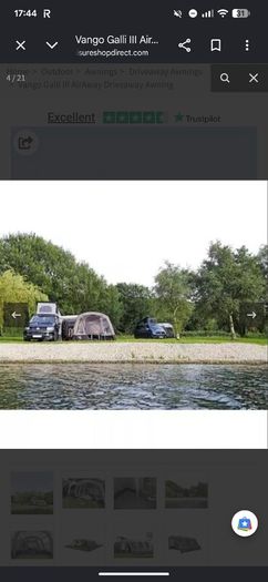 Vango Galli Air III Drive Away Awning