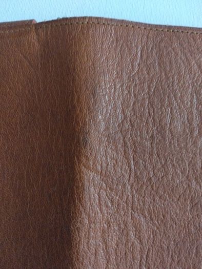 Freepost  Unusual Vintage Devon Leathercrafts Goatskin Wallet / Purse