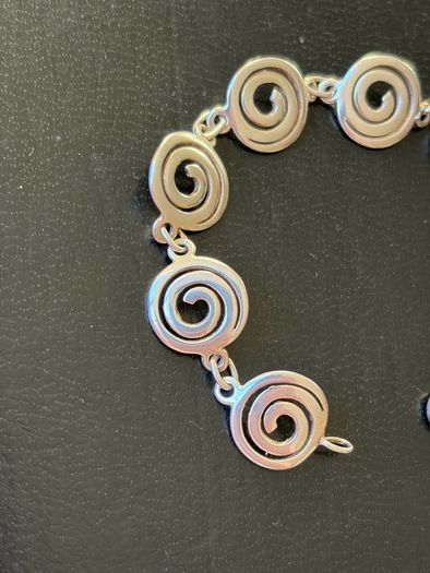 silver bracelet
