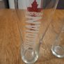 Canadian Molson Pint Glasses Image 3