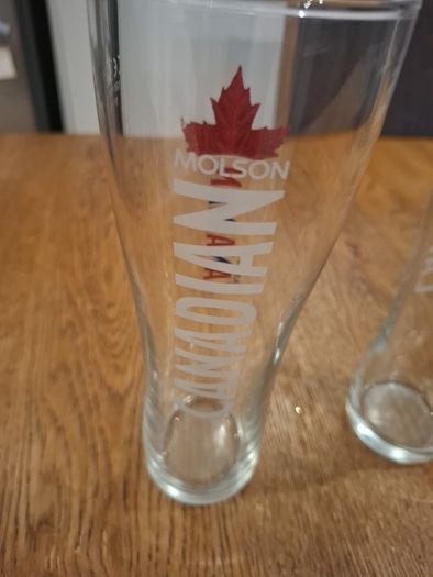 Canadian Molson Pint Glasses