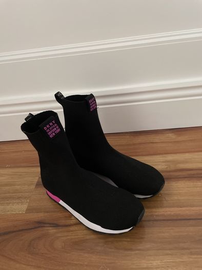 DKNY sock boots brand new never worn Uk 4
