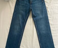 zara blue jeans