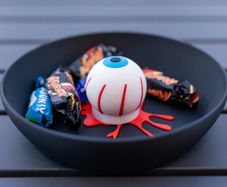 Halloween Bloodshot Eye Candy Bowl