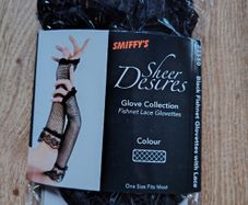 Fingerless Fishnet Gloves
