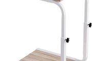 NEW SALE | Side Table Height Adjustable End Table Side Table 4 Wheels Sofa Bedroom Living Room Office, Small Coffee Table, Side Tables Small Spaces