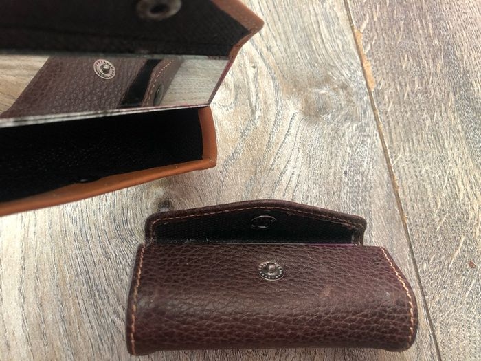 Genuine leather lipstick cases