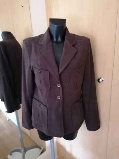 Women's Jacket Cream REDUCED Faux Suede SIZE 14