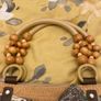 Vintage Handbag/ Beaded Handle Image 3