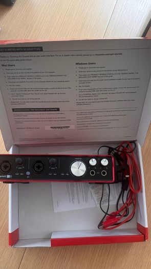 focusrite Scarlett 6i6 2nd gen