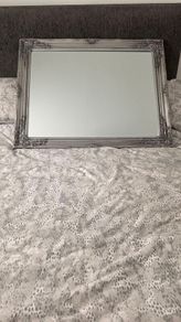 Vintage Silver Mirror