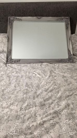 Vintage Silver Mirror