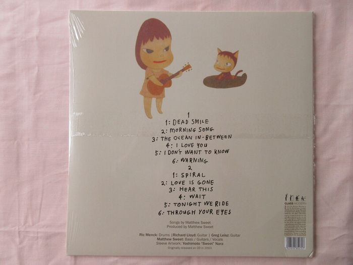 Yoshitomo Nara art vinyl & C.D limited editions
