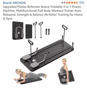 Pilates reformer board