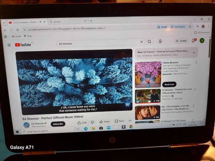 HP Pavillion 14 inch Laptop Model 14-a1092no, Intel Pentium CPU 4405U, 2.1GHz 4GB Ram, 150GB HDD, Windows 10, Microsoft Edge, Chrome,