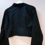 vintage black jacket Image 2