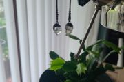 Earrings, Herkimer Dangle Earrings w/ Sterling Silver Hooks