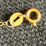 18k gold Ladybug and flower bracelet Image 4