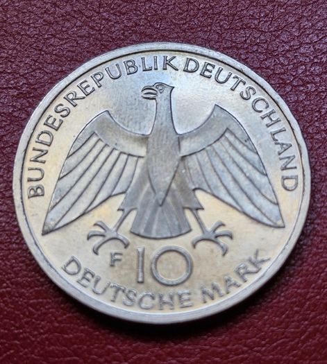 1972 F Silver Germany 10 Deutsche Mark Olympic Games in Munich