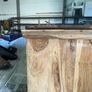 Mexican pine.  / Solid Wood Indian Armoire / Cabinet Image 8