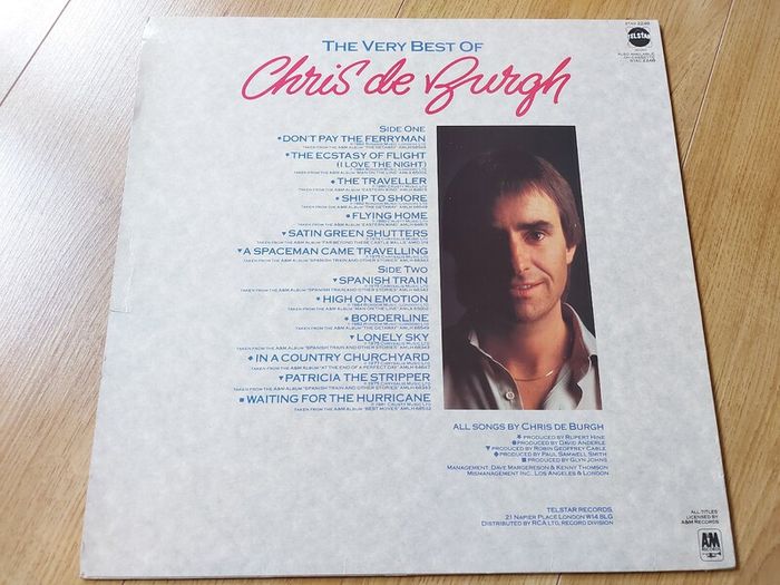 Chris De Burgh - Collection of 10 Vinyl Records - From 10 euro + hundreds more